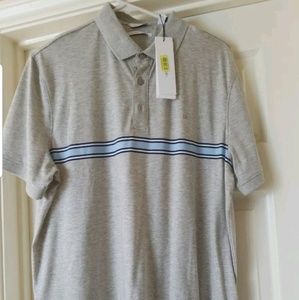 NWT Mens Calvin Klein Logo Liquid Touch SS Shirt